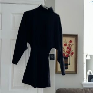 Lulu's Black Mini Dress